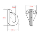 2 Pieces Marine Grade Stainless Steel Spring Hooks Fending Boat/Yacht