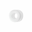 2 PCS 2 Gauge 6mm Silicone Tunnel Ear Plug Expander Stretcher (White) I2D8