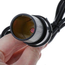 24V 12V Car Cigarette Lighter Adapte Cable Plug Socket With ON-OFF Switch Button
