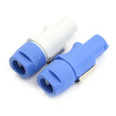 1 Pcs white connector  NAC3FCA PowerCon 20A AC CableN`US