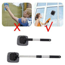 180 Degree Rotation Telescopic Rod Handheld Glass Window Cleaning Tools Bru E5B5