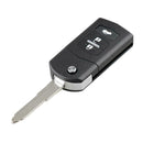 Car Remote Key Shell 3 Button Flip Folding Key Case Blank for Mazda 2 3 5 6