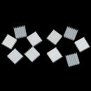 10pcs 14*14*6mm Aluminum heatsink electronic chip radiator coo ME