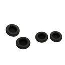 4Pieces Black Replacements Ear Cushion Earpiece Earpads Pillow Cover Protection