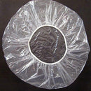 50pcs Disposable Hat Hotel One-Off Elastic Shower Bathing Cap Hair Clear Salon