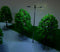 10 MODELS LED LIGHTING POST TRAIN METAL LAMP GARDEN PARK STREET