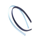 40PCS Hair Bands Covered in Soft Multicolor Satin Hairbands Hair Accessories