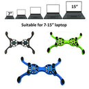 Foldable USB Laptop Cooling Pads with Double Fans Mini Octopus Notebook Cooler