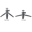 Tabletop Travel Mini Tripod Handeld Selfie & Ball Head for Camera Camcorder
