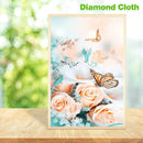 5D Full Drill Diamond Painting Flower Butterfly Cross Stitch Kits (hg337)
