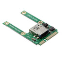 Mini PCI E to PCI Express Card Adapter Expansion Card disk For Notebook U X I0Y2