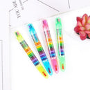 20 Colors Oil Paint Pen Stacker Pencils Drawing Art Gift Painting Top For C Z6K6