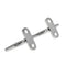 2PACKS 316 Stainless Steel Deck Dock Sleek Line Rope Cleat 5" for Boat/Yacht