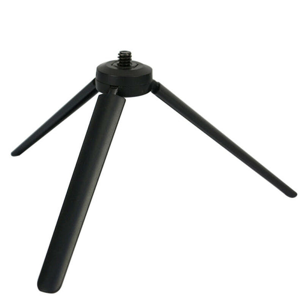 Mini Small Tripod Selfie Stick Grip Stand Holder for Camera Phone Black TDES