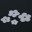 4pcs Metal Flowers DIY Cutting Dies Die Cut Stencil Decorative Scrapbooking