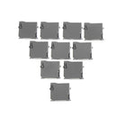 10pc 8 pin Mini SD card TF Card Holder Memory Card Slot Connector Socket JR
