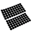 100 Pieces Ã‚Â Self Adhesive Square Rubber Furniture Feet Floor Protector Pads