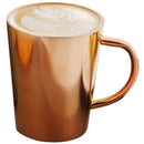 340 Ml Stainless Steel Copper Plated Coffee Cup Double Layers 304 High Temp C5E6