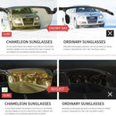 Polarized Sunglasses HD Driving Pilot Glasses Oversize Night Vision Eyewear`3C