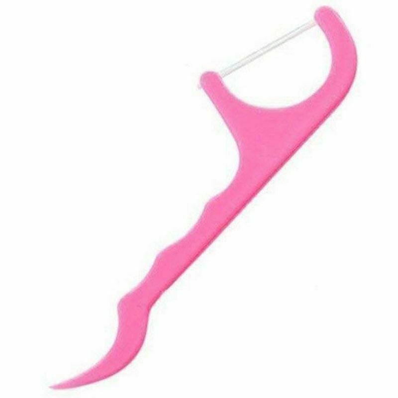 250 Pcs Dental Floss Picks Toothpicks Stick Oral Care Tooth Clean Tools (25 O6F5