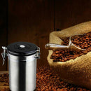 Coffee Flour Sugar Stainless Steel Container Dili Kitchen Storage Canister  E3C7