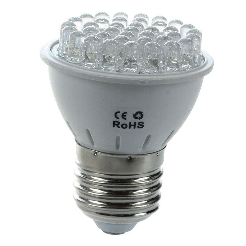 E27 38 LED 1.9W grow Light lamp Garden Hydroponic Lamp 28 Red 10 Blue 220V