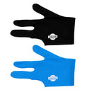 Left Hand Snooker Billiard Glove Three Finger Pool Cue Sticks Blue And Black