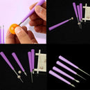 4PCS DIY Diamond Glass Bead Reamer Burr Beading Set Tool Enlarger Hol A0I6