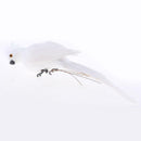 2x True to Nature Parrot Desktop Ornament Artificial Feathered Birds 35cm
