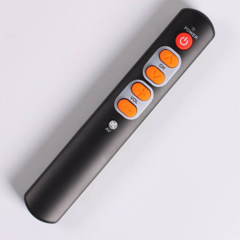 Learning Remote Control with 6 big buttons,smart controller duplicate for TV, Y8