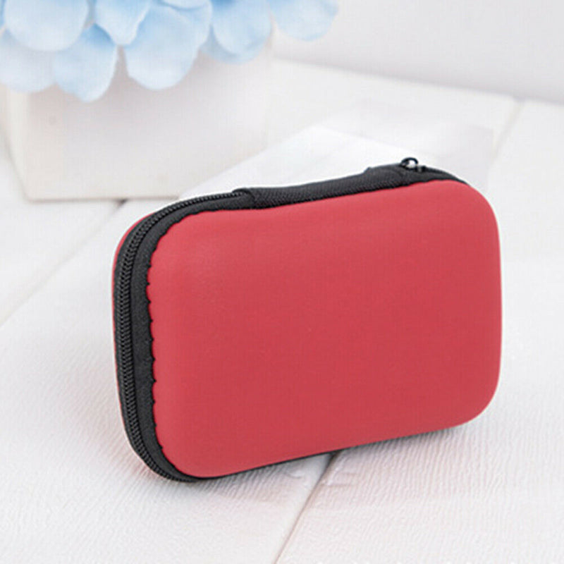 15 Slot Essential Oil Bottle Holder Rollers Storage Bag Organizer (Red) A