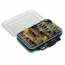 64pcs Dry Flies Bass Salmon Trouts Flies Nymph and Streamer Fly Fishing fli