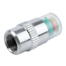 4PCS Car Auto Tire Pressure Monitor Valve Stem Caps Sensor Indicator Alert N3U7
