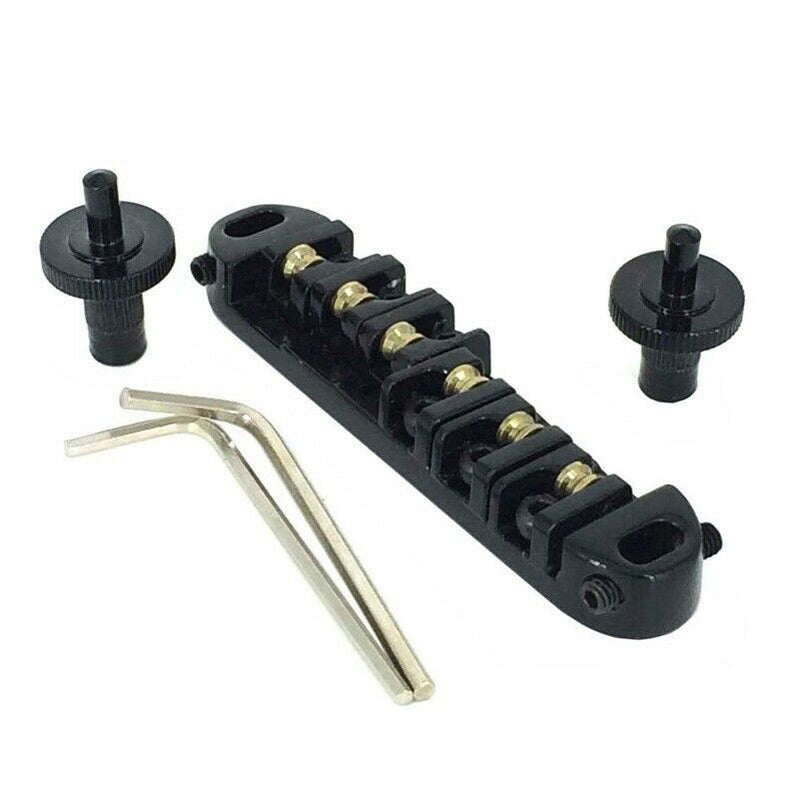 Roller Saddle Tune-O-Matic Guitar Bridge for Gibson Les Paul Electric Guita