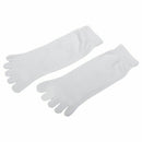 6 Pairs Soft Sports Men Comfortable Five Seperate Finger Toe Socks Cotton W