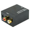 Optical Coaxial  Digital to Analog Audio Converter Adapter RCA ES