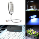 Bright 28 LED USB Mini Light Flexible Computer Lamp Laptop Pk Reading