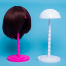 DIY Wig Stand Holder Stable Portable Holder For Wig/Topee/Hat Plastic Display