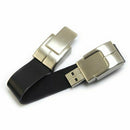 8GB Black Bracelet Leather USB 2.0 Flash Drive