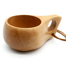 Portable Wooden Mug Wooden Handmade Milk Coffee Beer Drinking Mug Party Mug C9W9