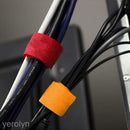 10Pcs/lot Wire Cord Cable Drop Clips Organizer Ties Management Strong Holder