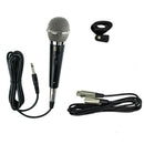 Professional High-End Metal DJ Handheld Wired Microphone Mic w (2) XLR Cables