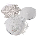 30 Pcs/Set Spiral Snowflake Ceiling Hanging Banner Garland Christmas Home DS Hn