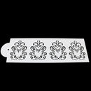 4PCS/Set Stencil Flower Fondant Cake Stencil Cookie Cake Stencil Decor Tool-  Bj