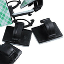 20pcs Adhesive Car Cable Clips Cable Winder Drop Wire Tie Fixer Holder Cord V5K9