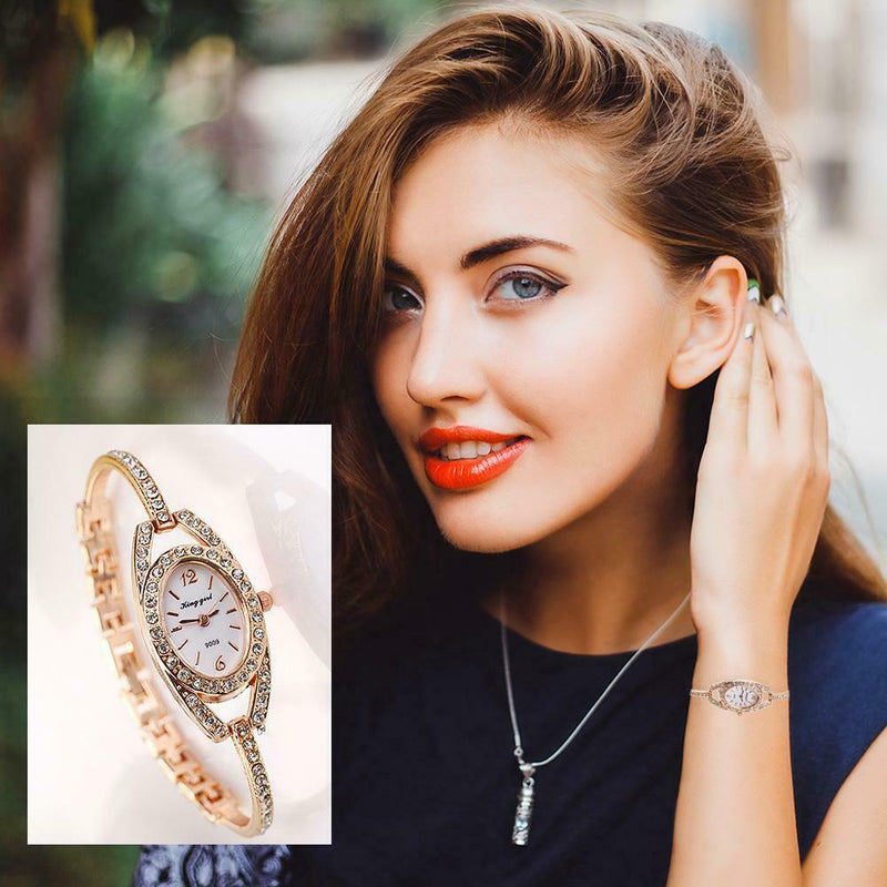 Hot Selling Casual Stainless Steel Wristwatch Women Fashion Reloj Watch A