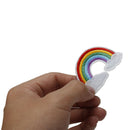 Rainbow Peace God Love Cloud Iron on Patch Applique Sew Badge Embroidered Chic