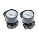 2x PRO Pneumatic Regulator And Mini Air Filter Oil