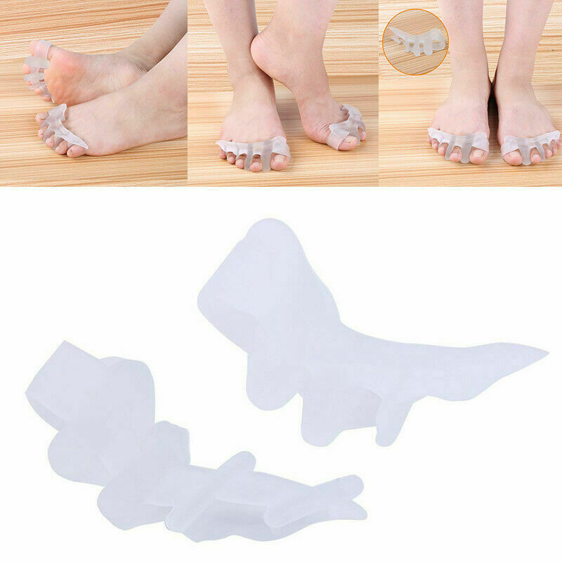 10*2.7cm Toe Separator Toe Correction Valgus Protector Shock Silicone S0S9