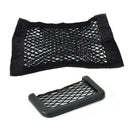 2X Universal Car Seat Rear Storage Pocket + Phone Card Net Bag Organizer Holder